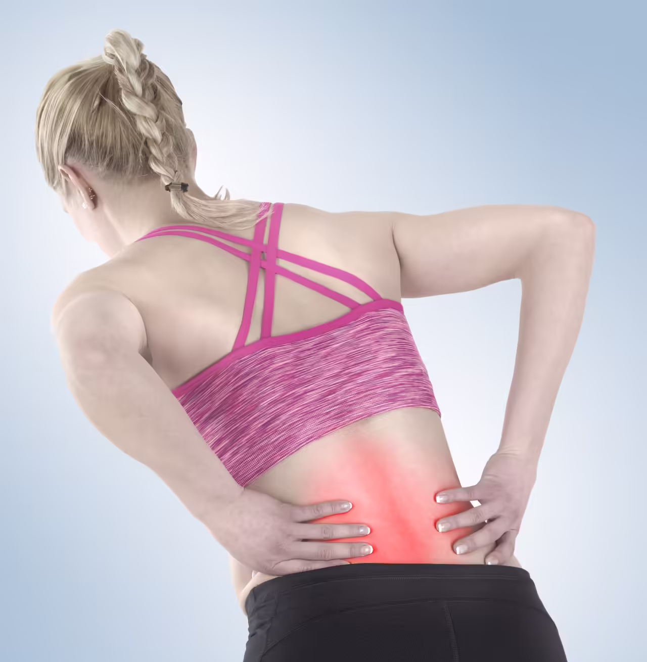 woman holds lower back in pain 2026 03 26 05 44 49 utc
