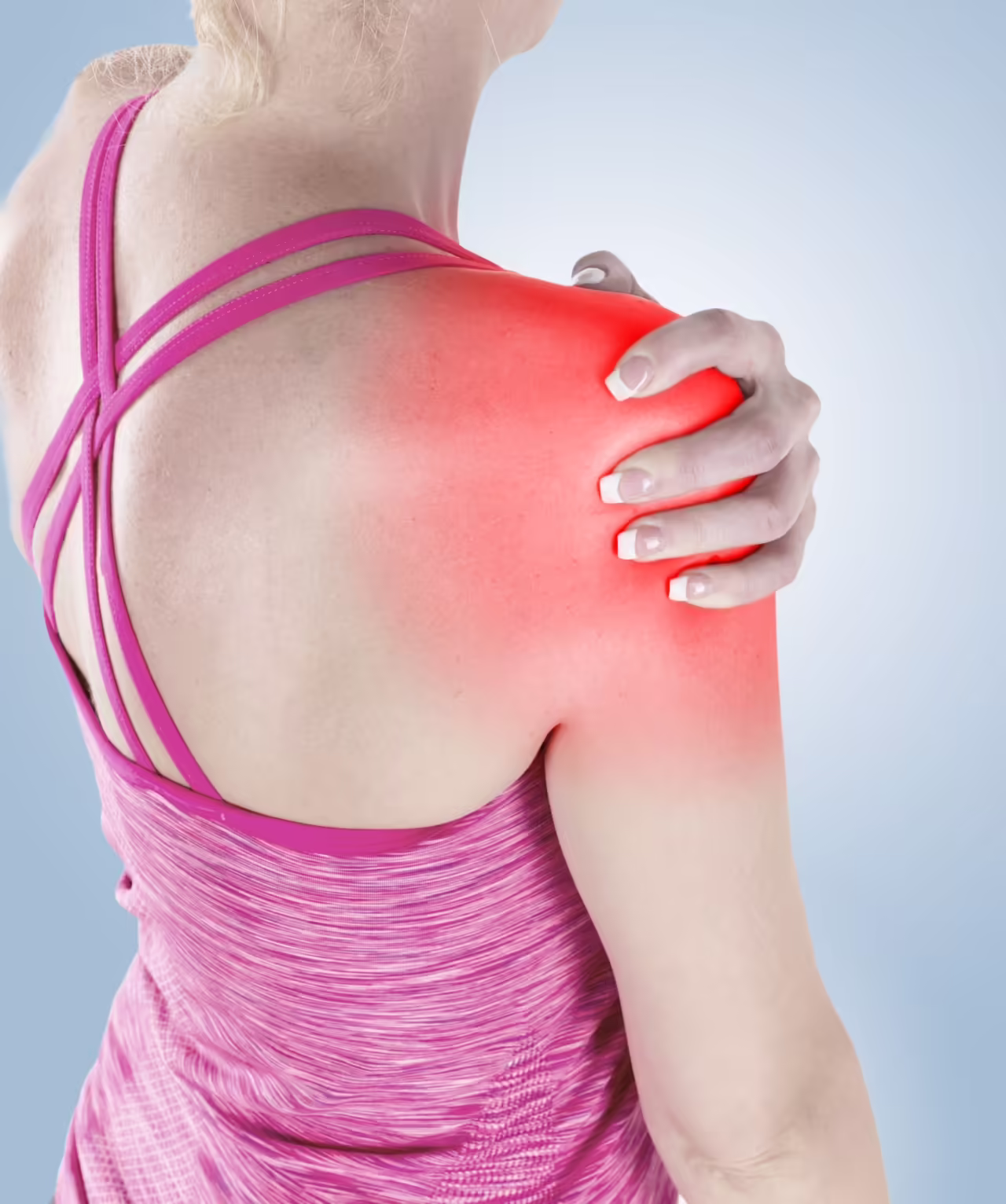 woman with shoulder pain touching aching spot 2026 01 11 08 53 20 utc
